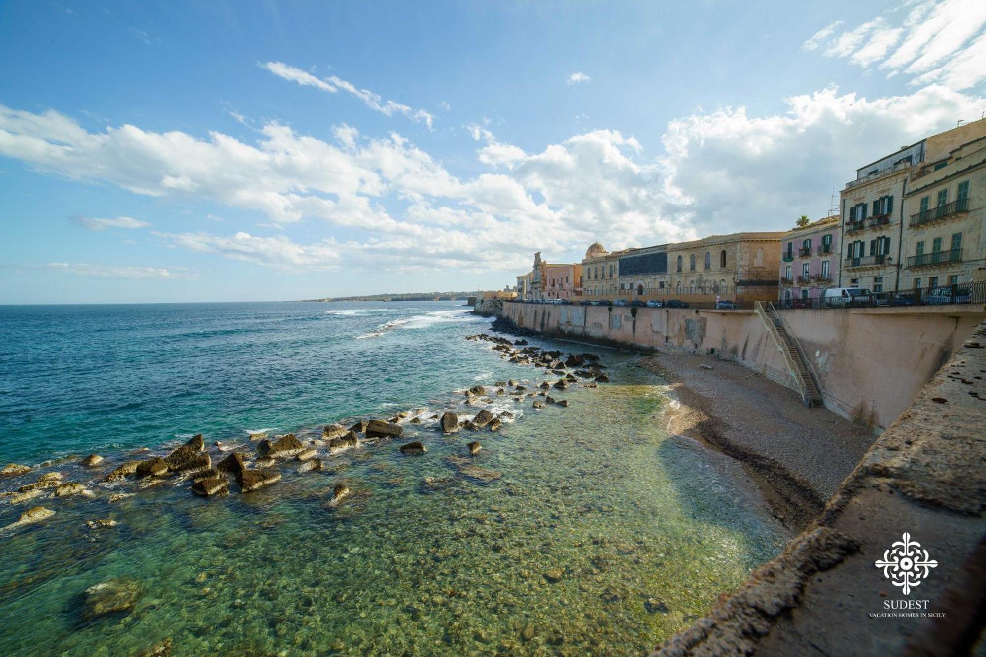 La Terrazza Sull'Antico Mercato Di Ortigia Syrakus Exterior foto
