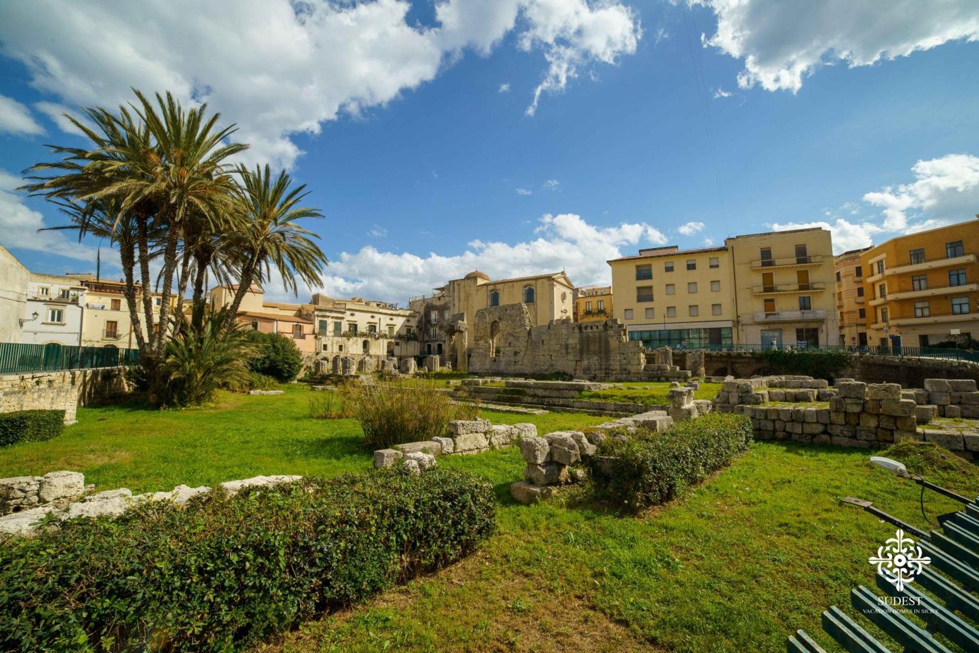 La Terrazza Sull'Antico Mercato Di Ortigia Syrakus Exterior foto